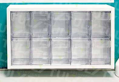 Armadio multifunzione 10 scomparti